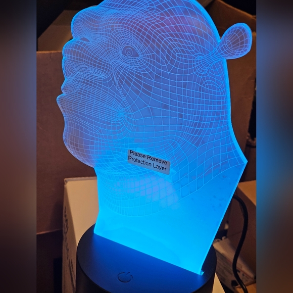 Shrek 3D LED Visual Night Light - Picture 7 of 9
